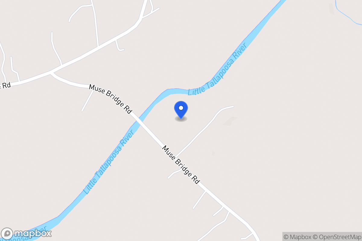 Map of 235 Muse Bridge Rd