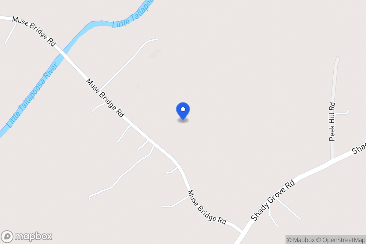 Map of Muse Bridge Rd