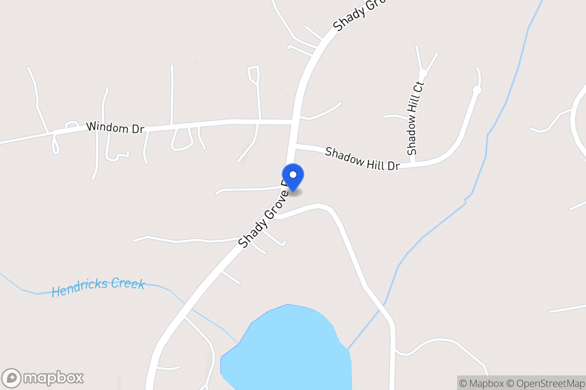 Map of 10 Shadow Lake Rd
