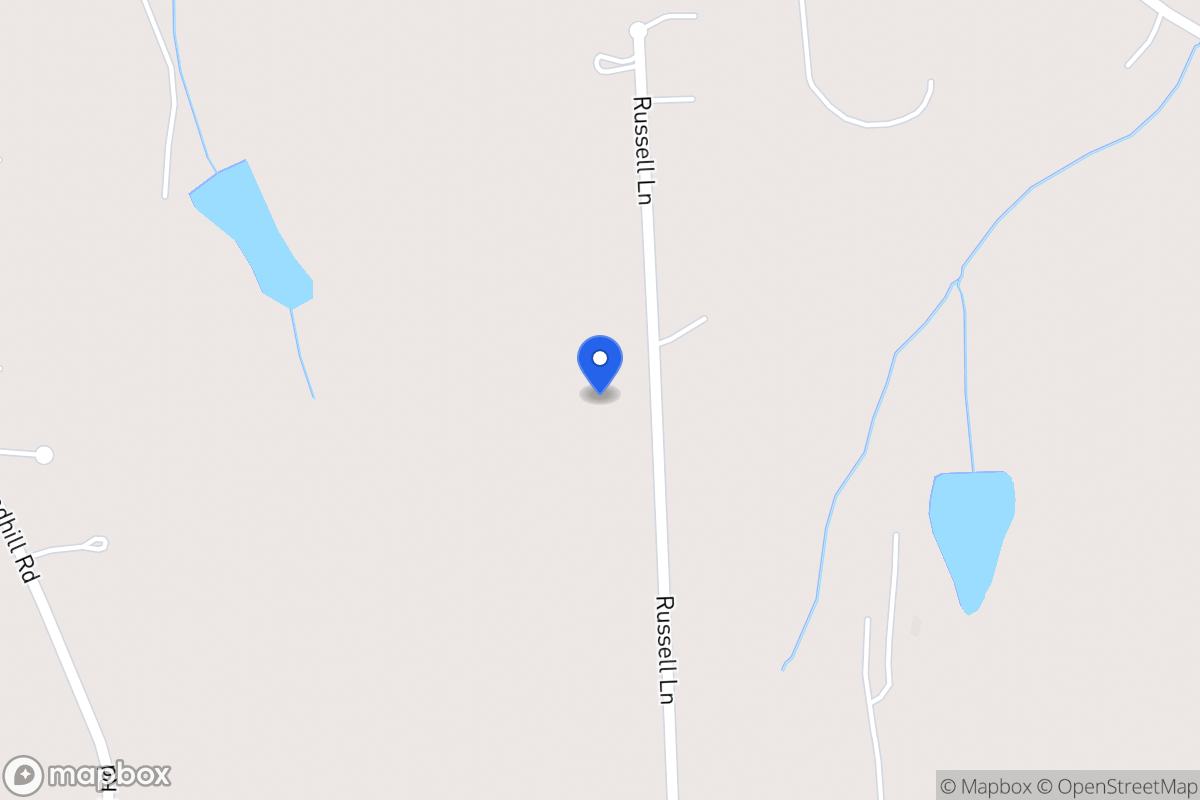Map of Russell Ln