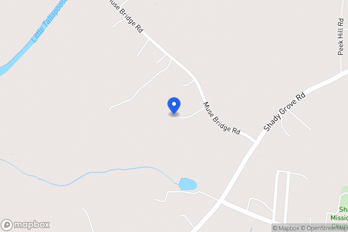 Map of 130 Muse Bridge Rd