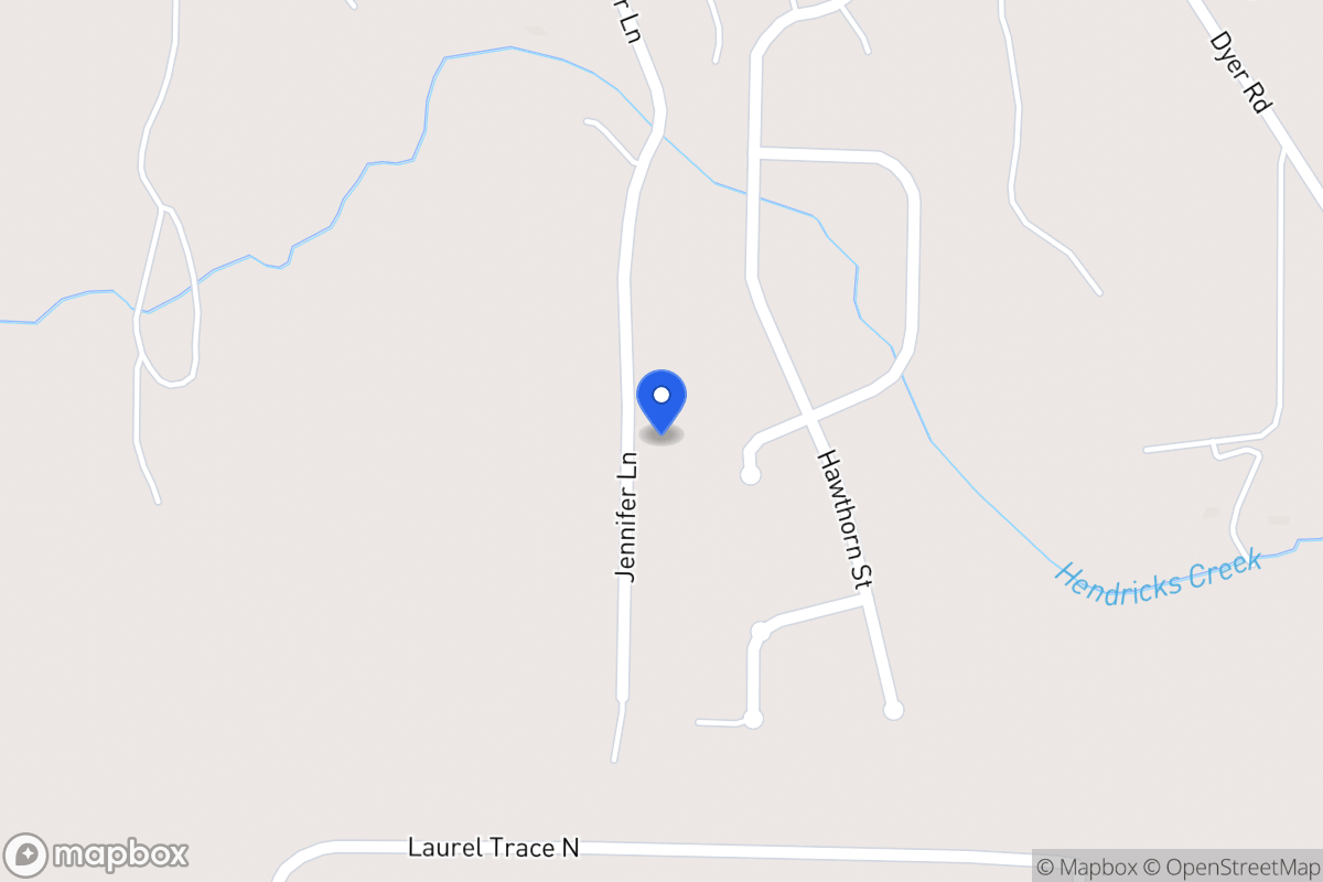 Map of 160 Jennifer Ln