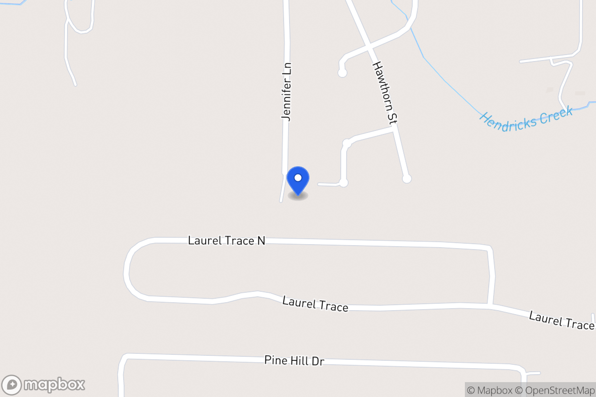 Map of 244 Jennifer Ln