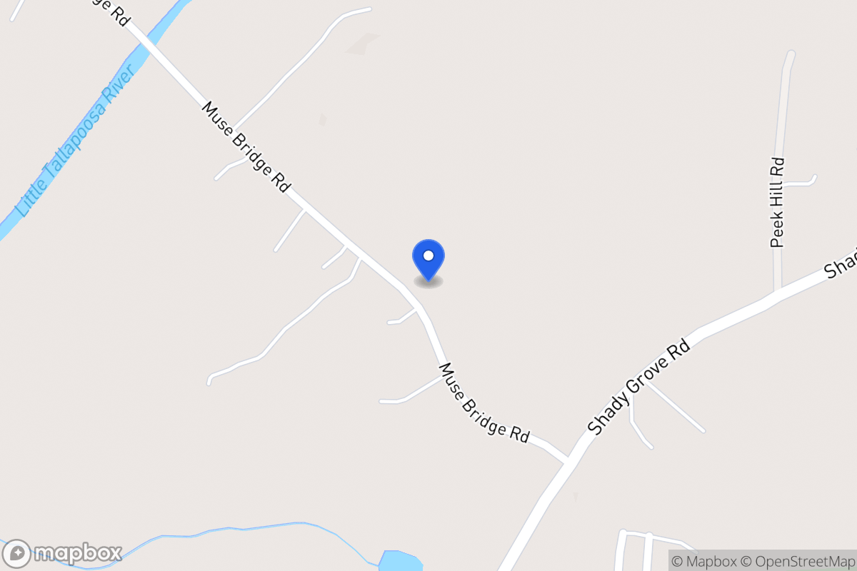 Map of 111 Muse Bridge Rd