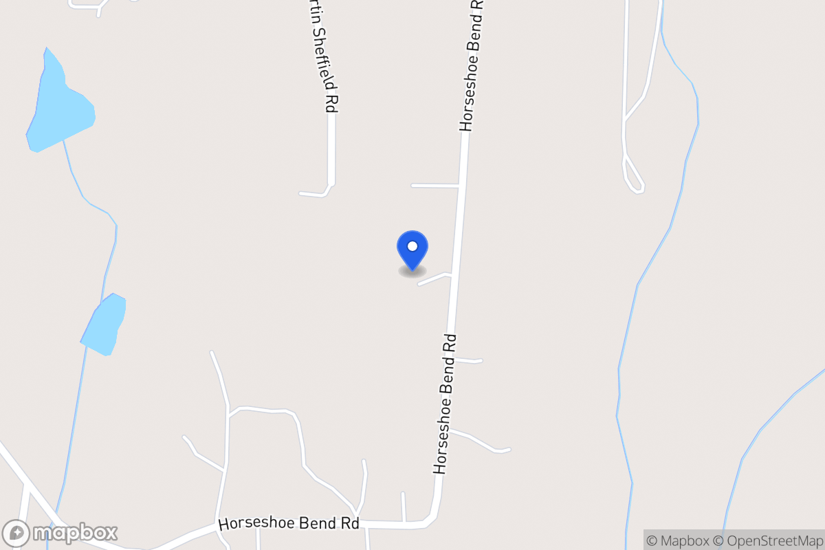 Map of 648 Horseshoe Bend Rd