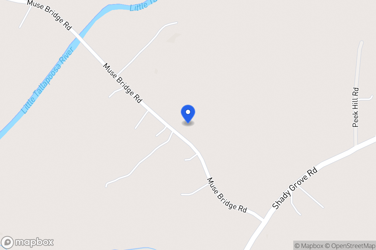 Map of 141 Muse Bridge Rd