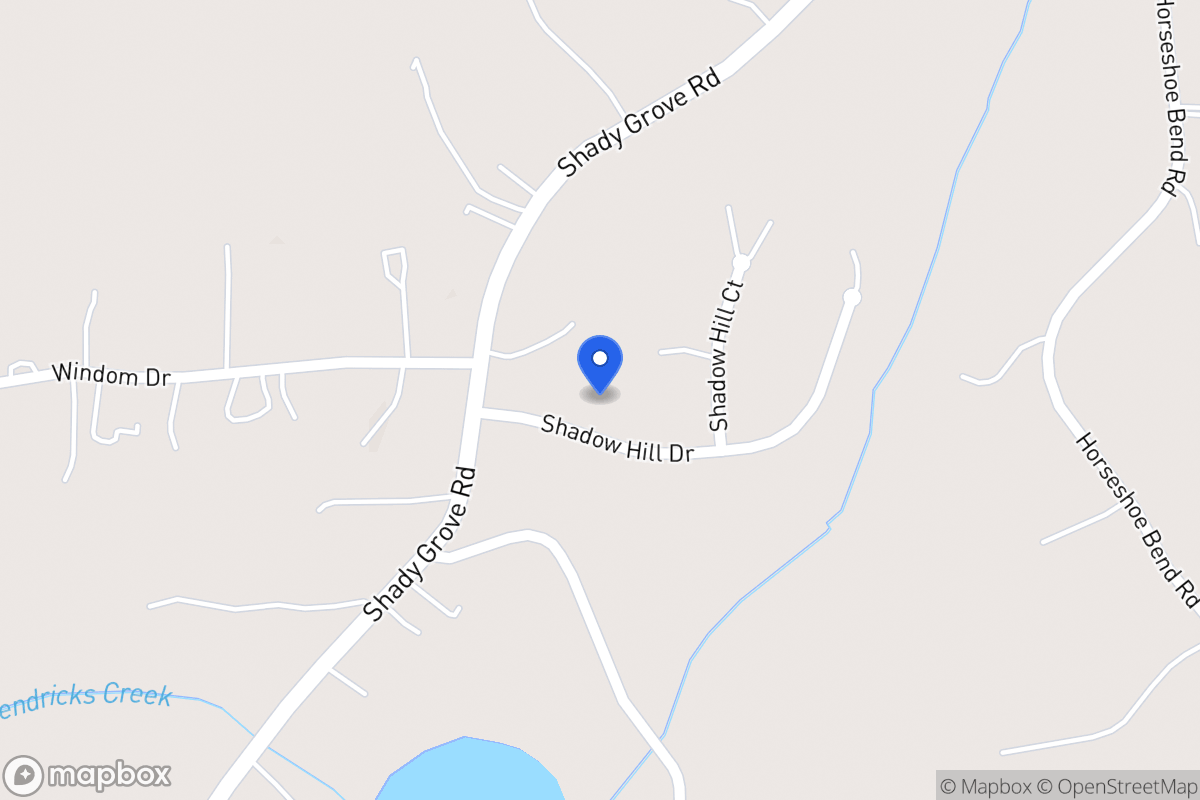 Map of 38 Shadow Hill Dr