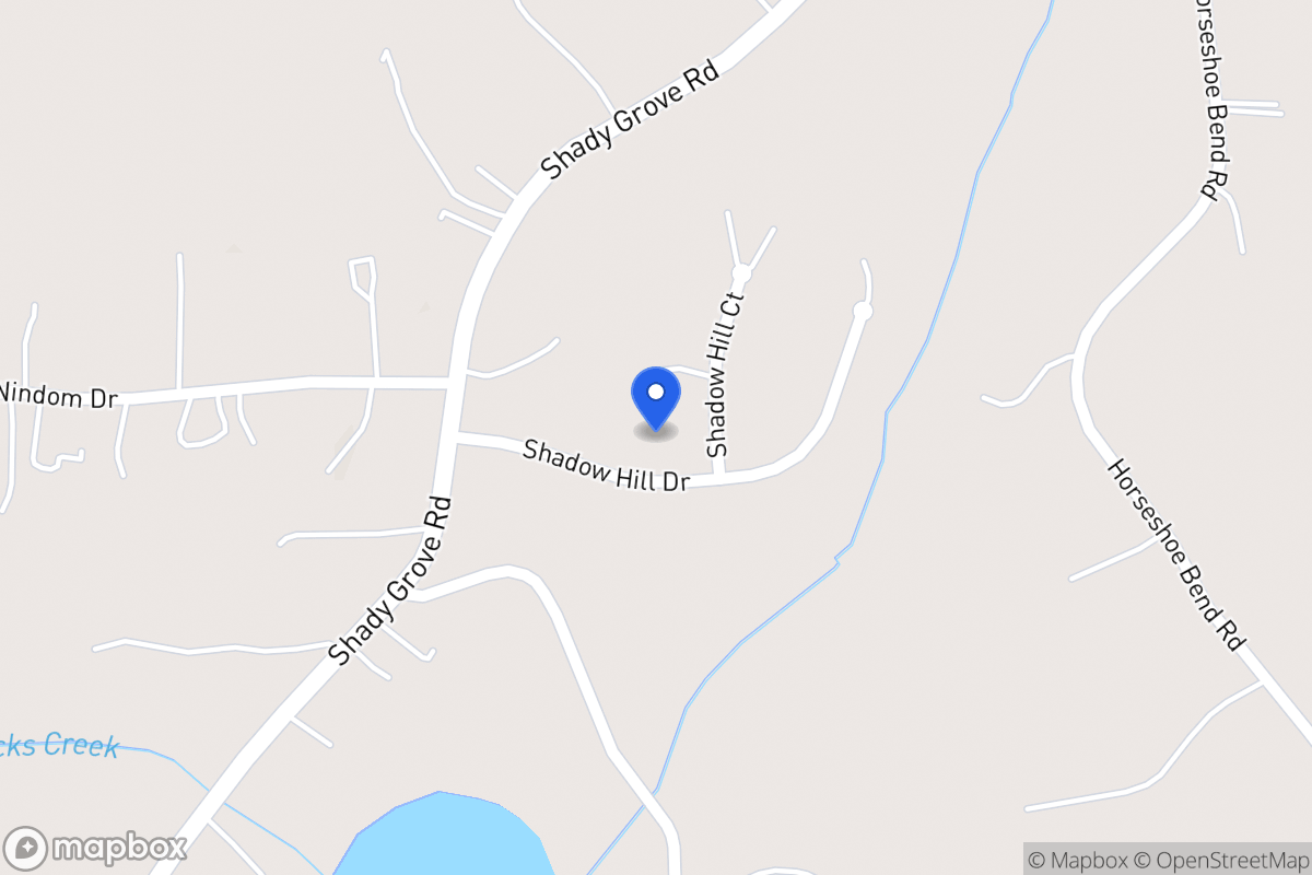 Map of 58 Shadow Hill Dr