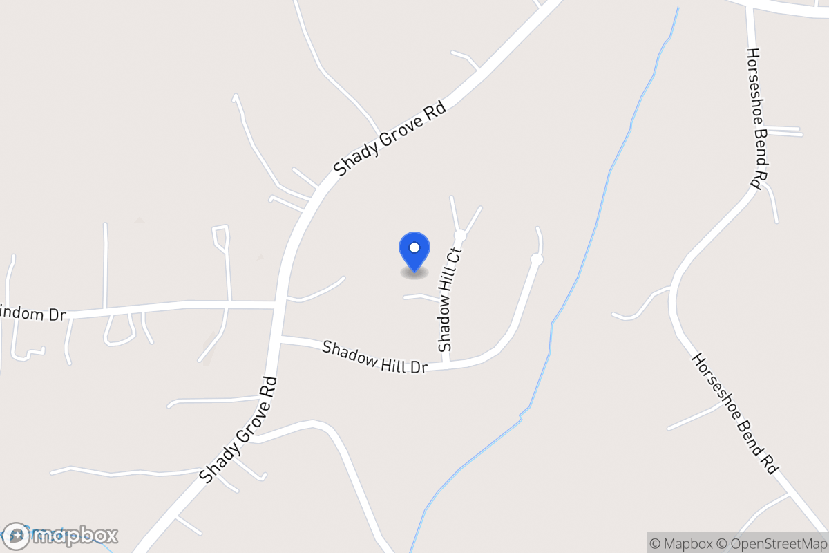 Map of 34 Shadow Hill Ct