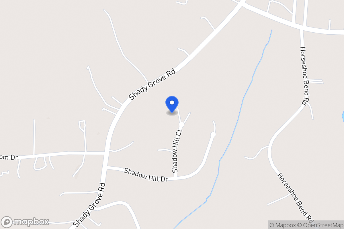Map of 60 Shadow Hill Ct