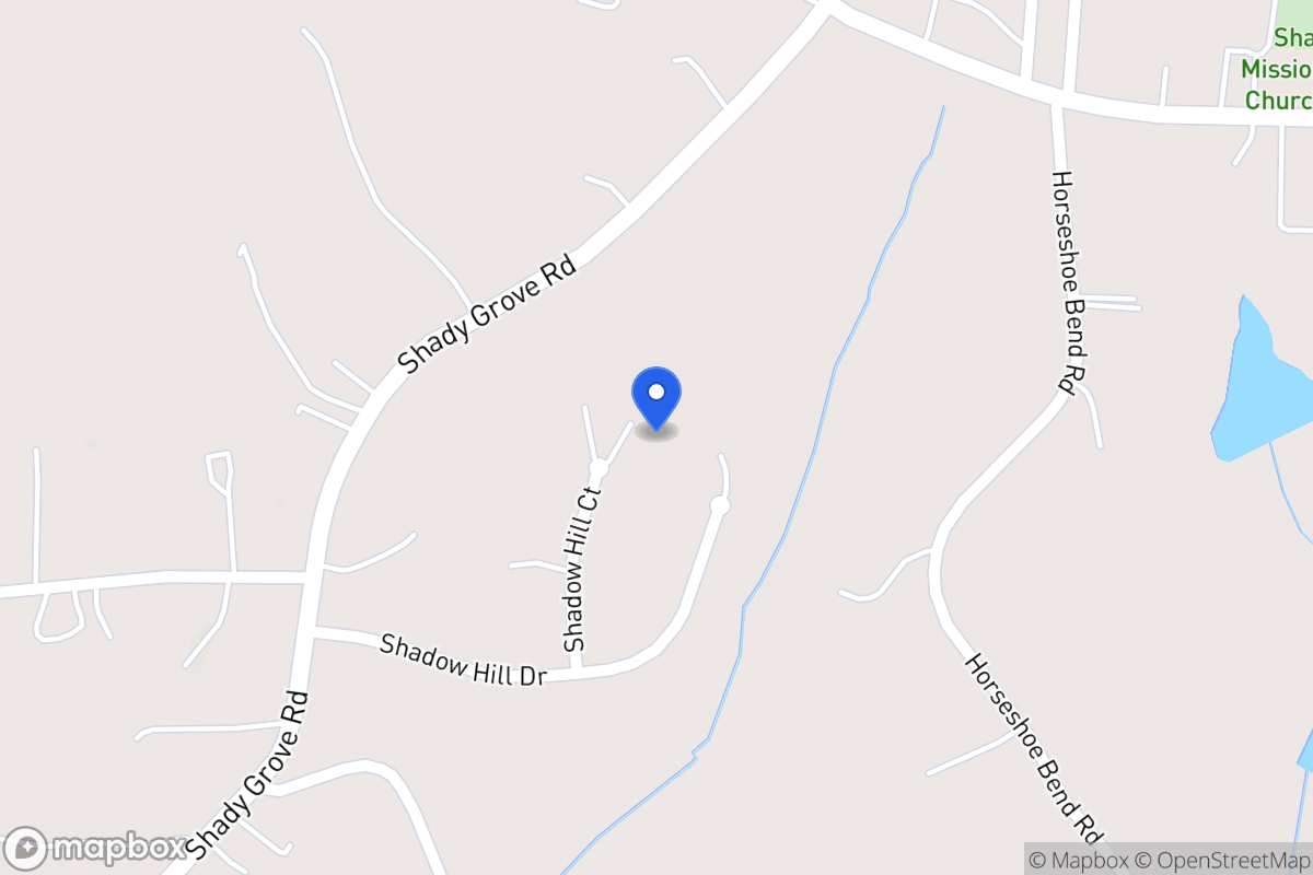 Map of 59 Shadow Hill Ct