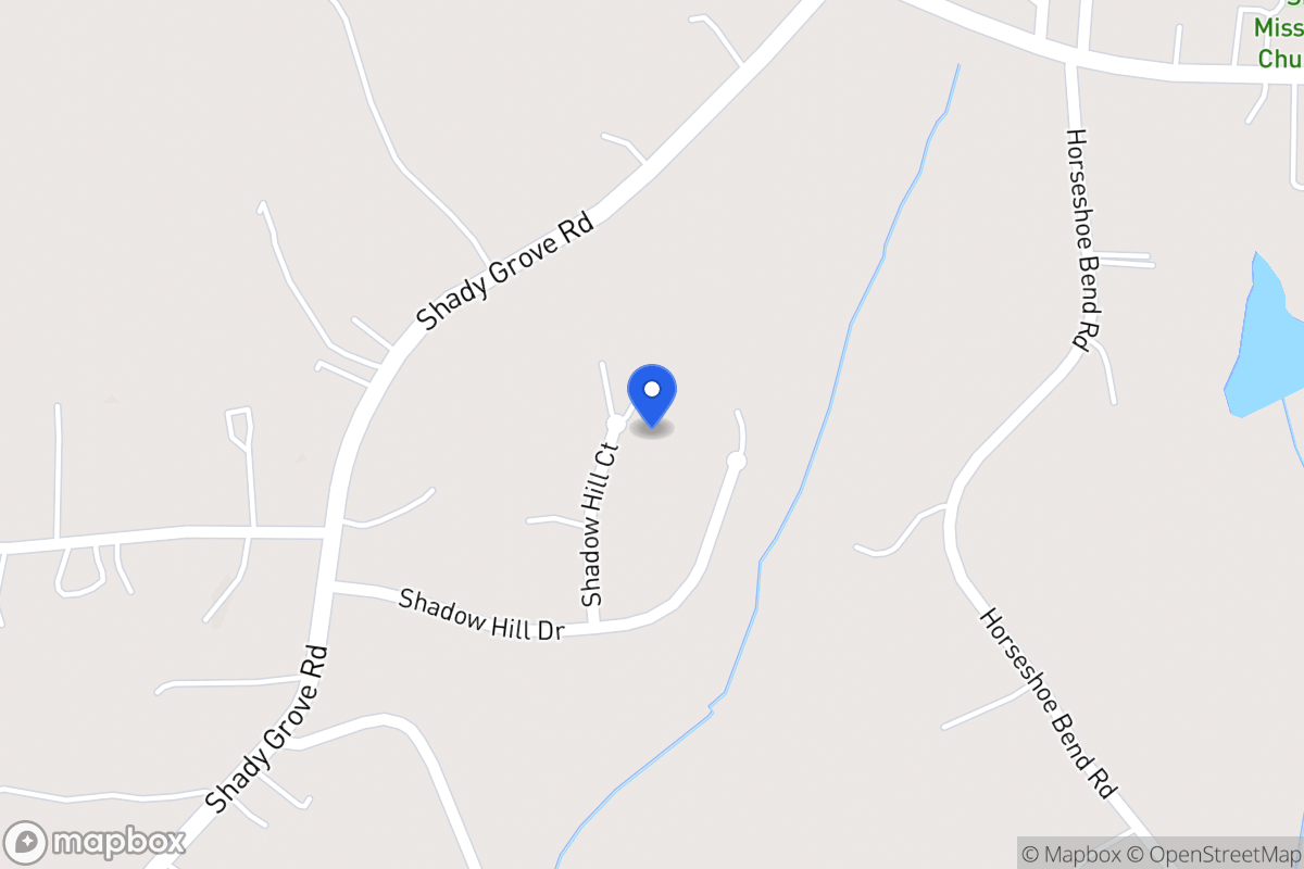 Map of 49 Shadow Hill Ct