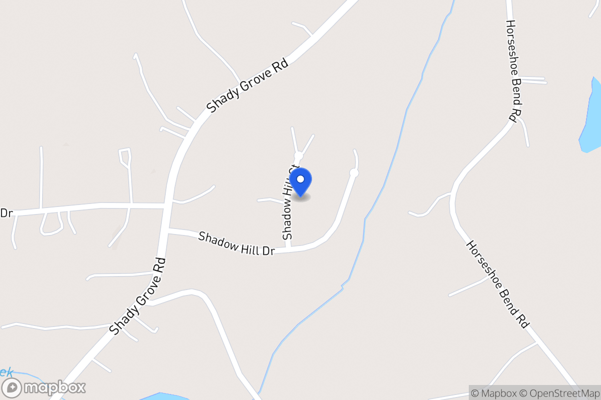Map of 29 Shadow Hill Ct