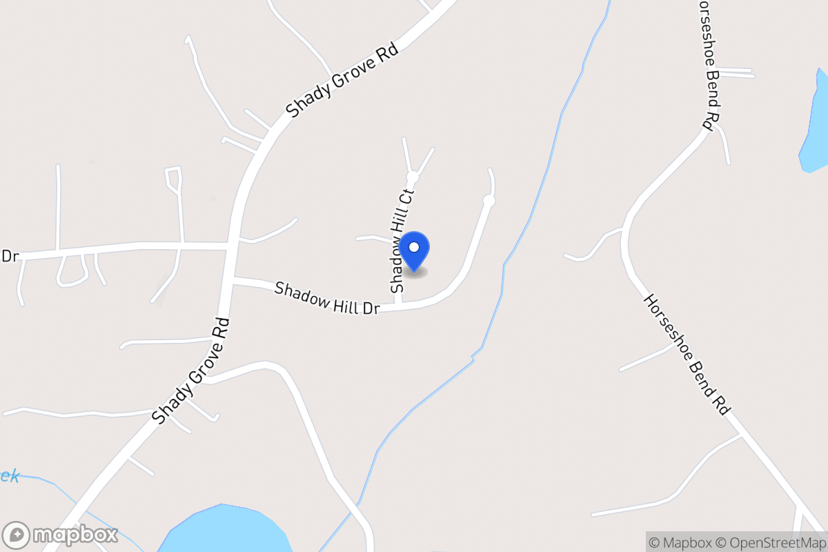 Map of 86 Shadow Hill Dr