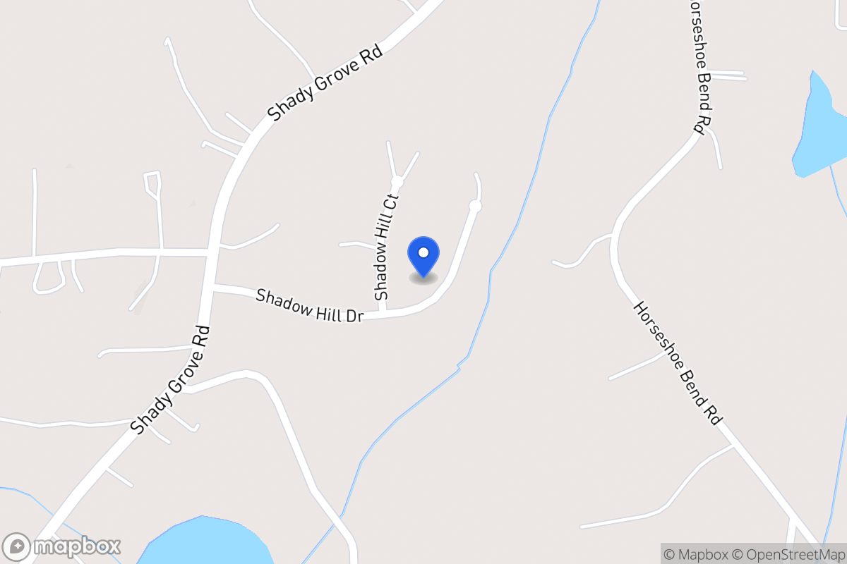 Map of 98 Shadow Hill Dr