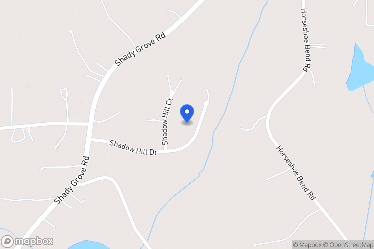 Map of 112 Shadow Hill Dr