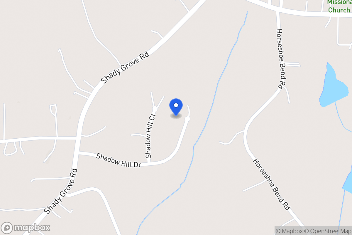 Map of 138 Shadow Hill Dr
