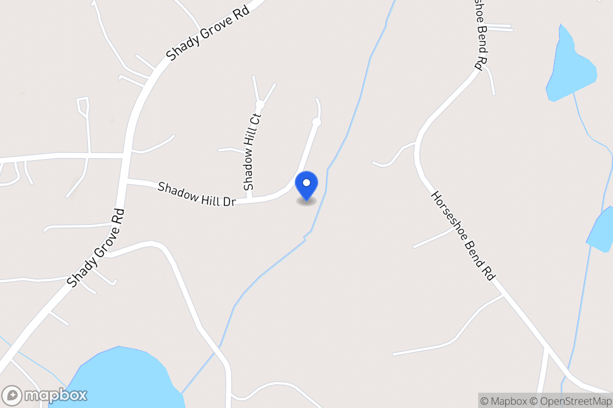 Map of 103 Shadow Hill Dr