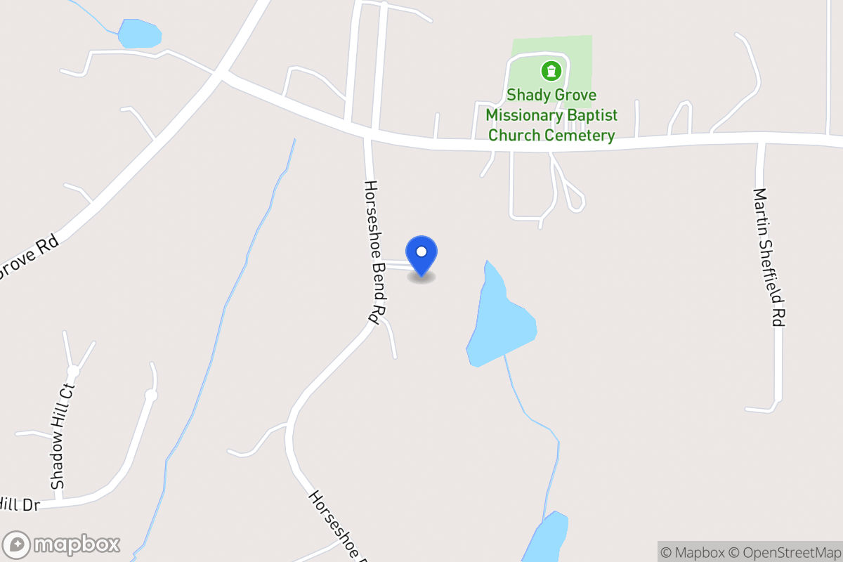 Map of 54 Horseshoe Bend Rd