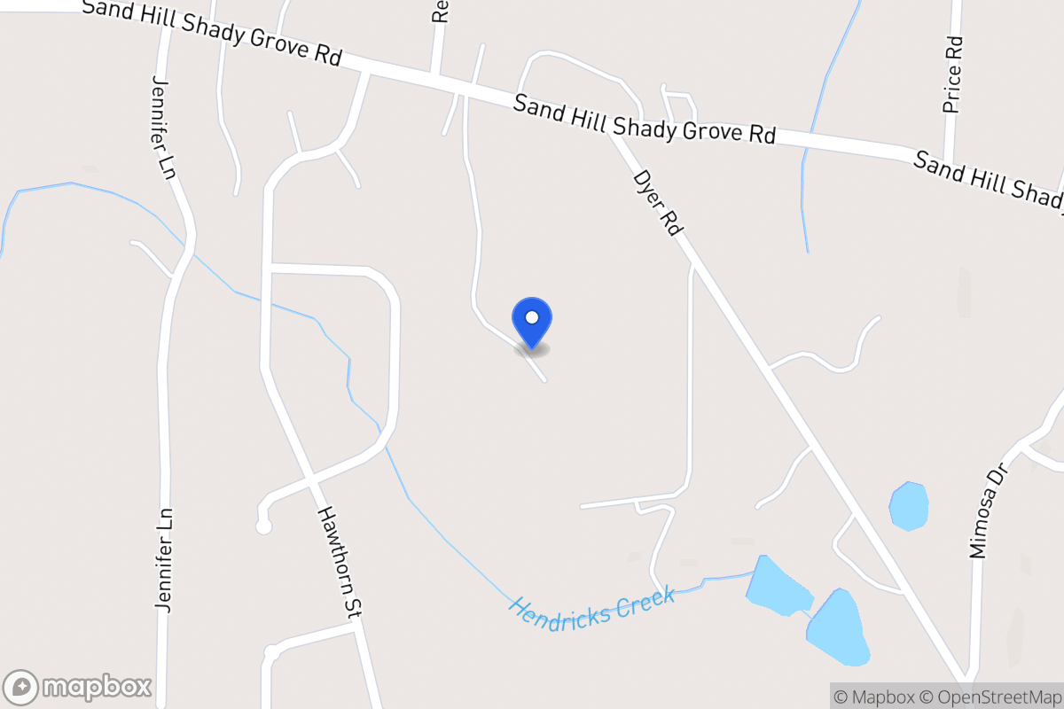 Map of 456 Sandhill Shady Grove Rd