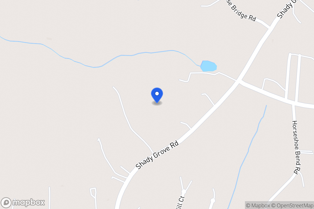 Map of 2944 Shady Grove Rd