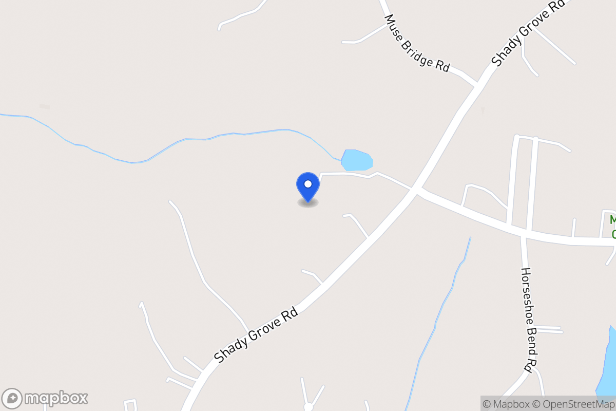 Map of 2992 Shady Grove Rd