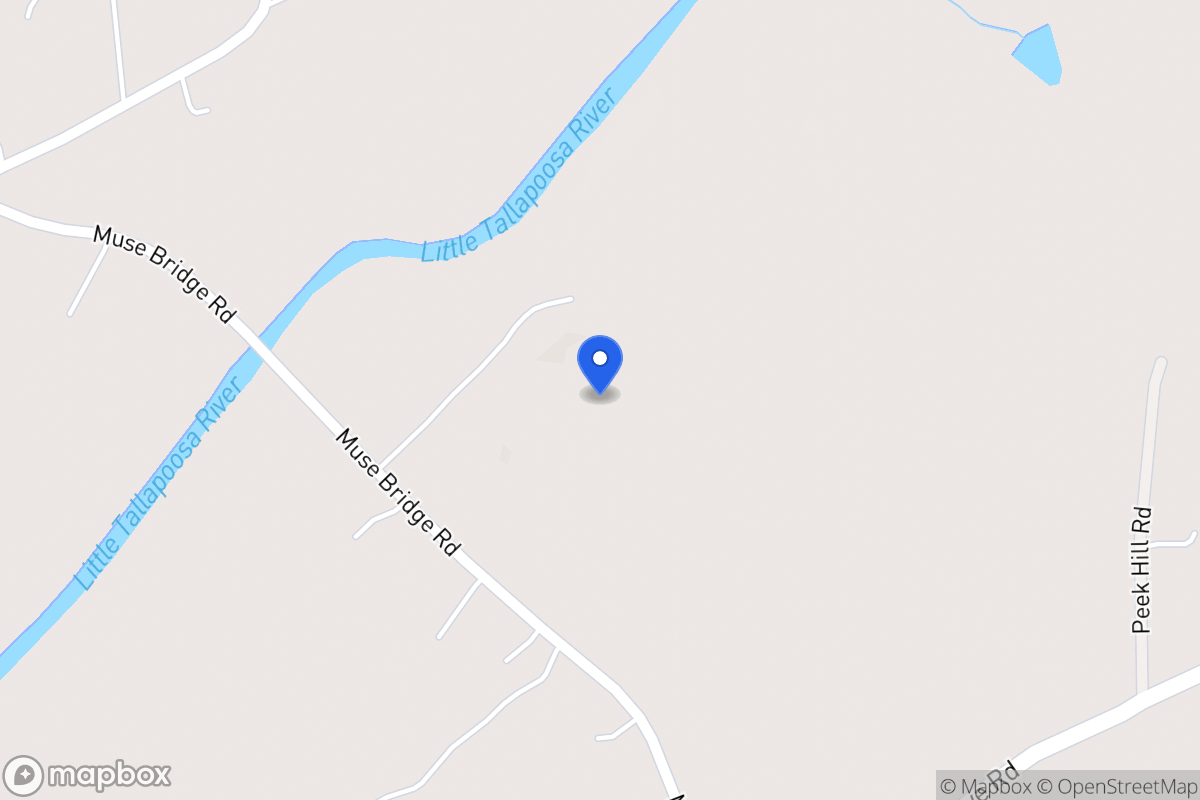 Map of 215 Muse Bridge Rd