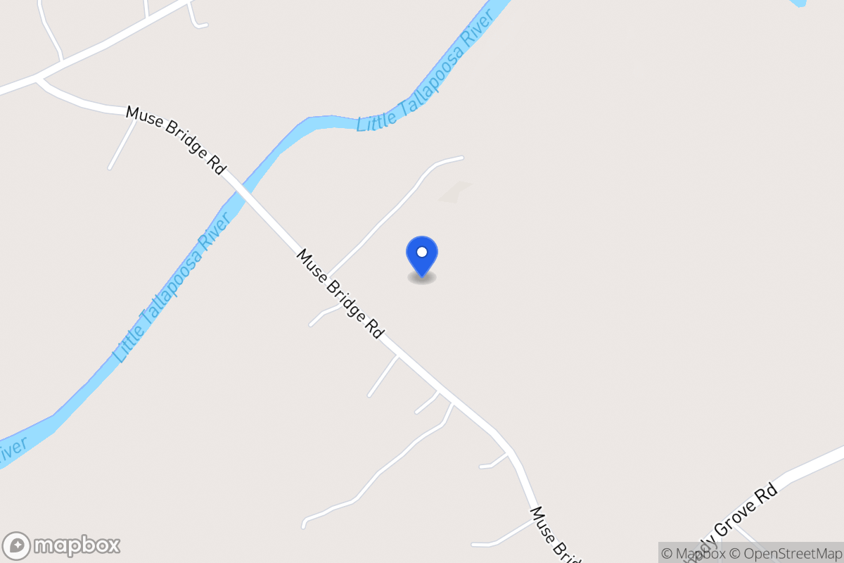 Map of 183 Muse Bridge Rd