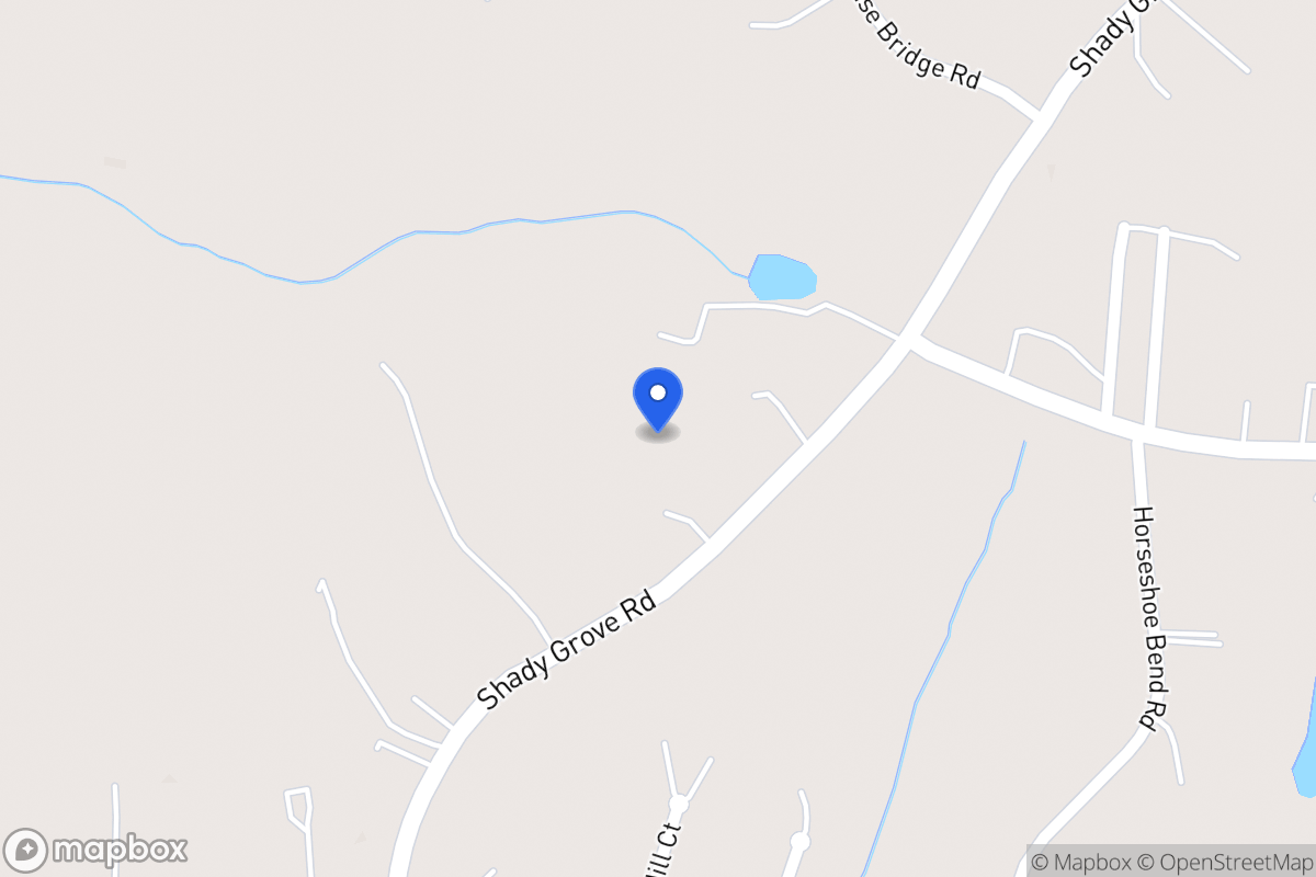 Map of 2946 Shady Grove Rd