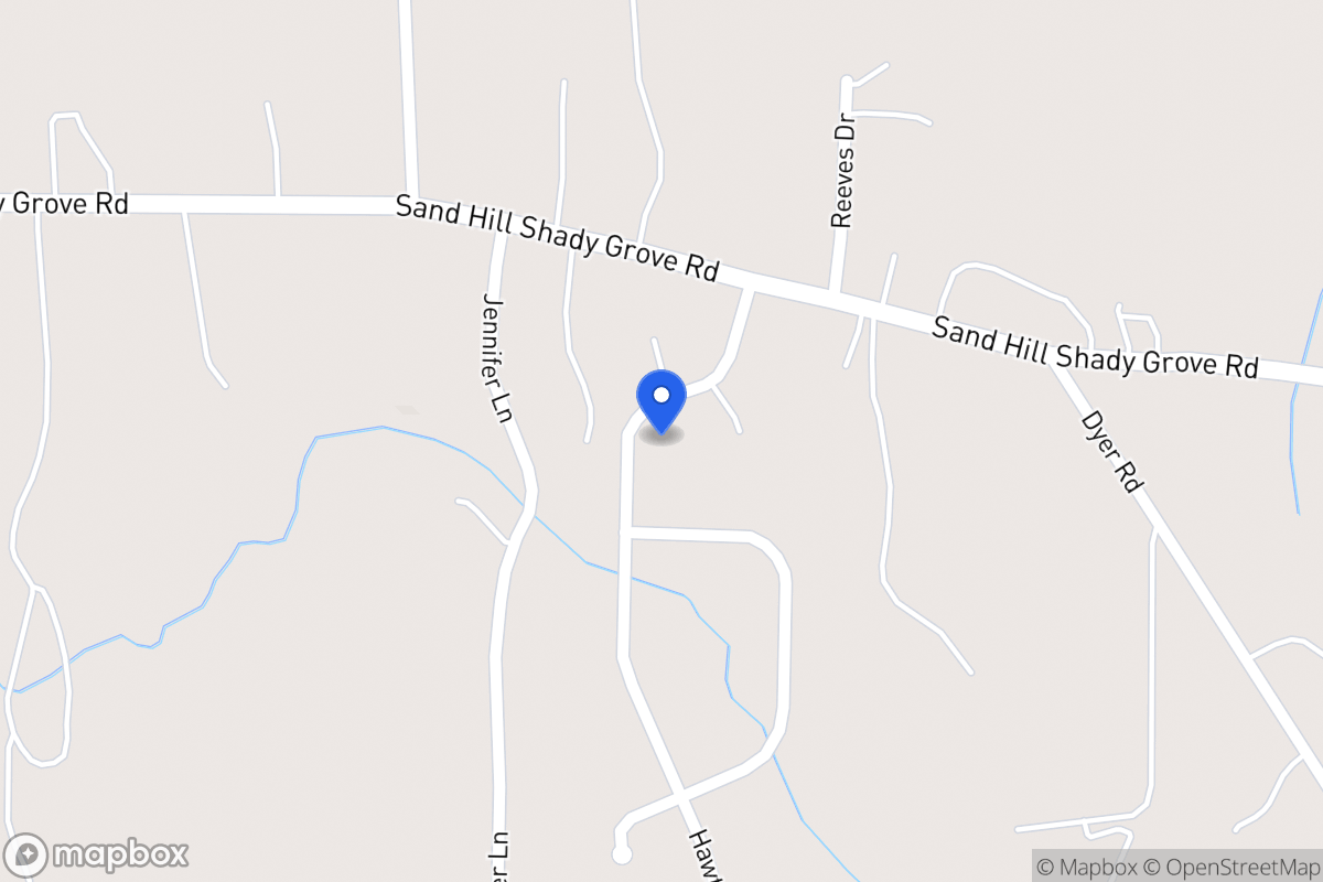 Map of 124 Hawthorn Dr