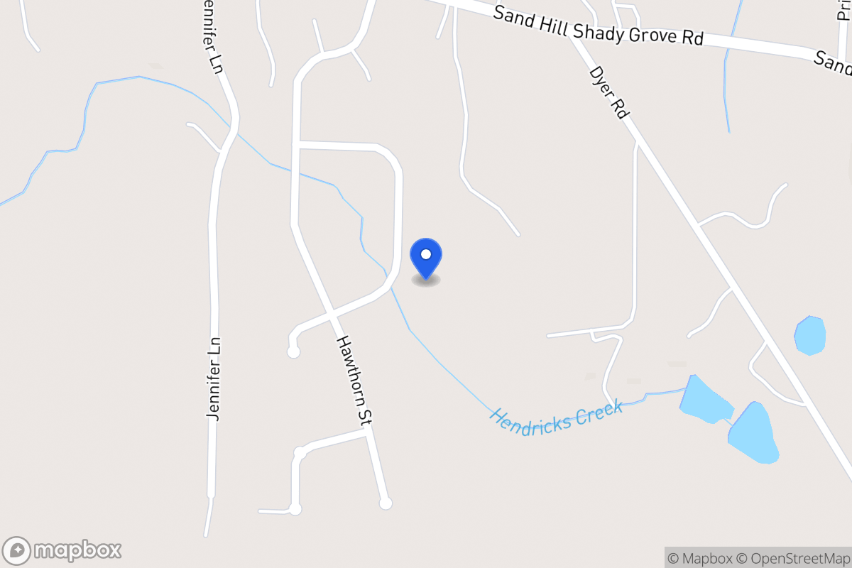 Map of 254 Thornberry Cir