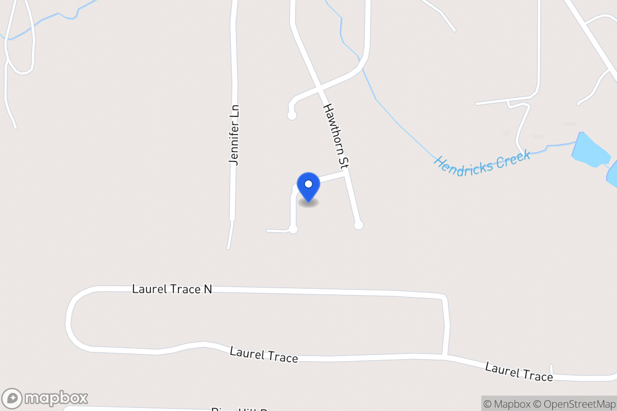 Map of 418 Maintree Ct