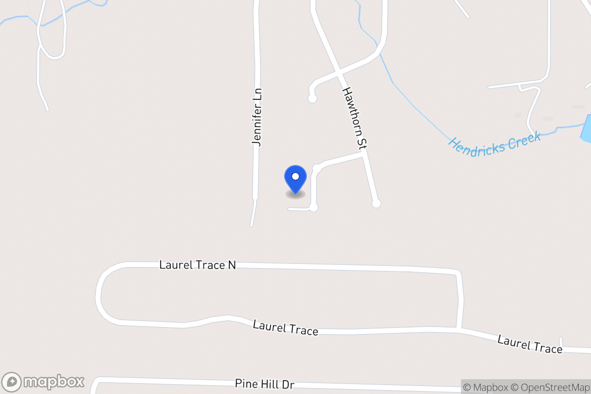Map of 431 Maintree Ct