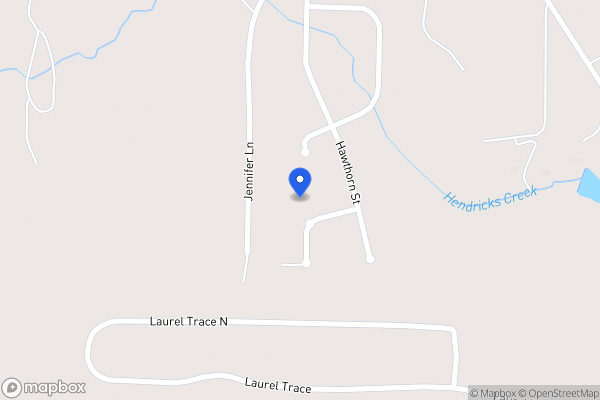 Map of 413 Maintree Ct