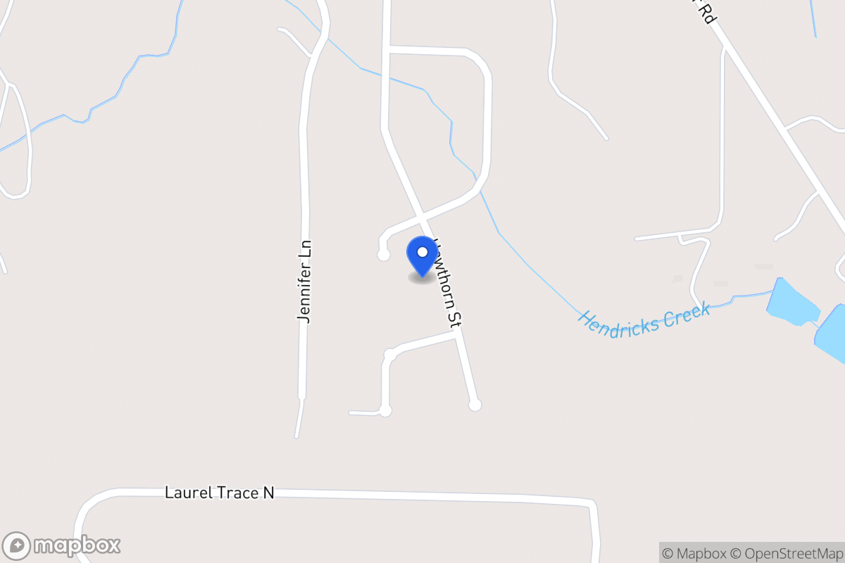 Map of 159 Hawthorn Dr