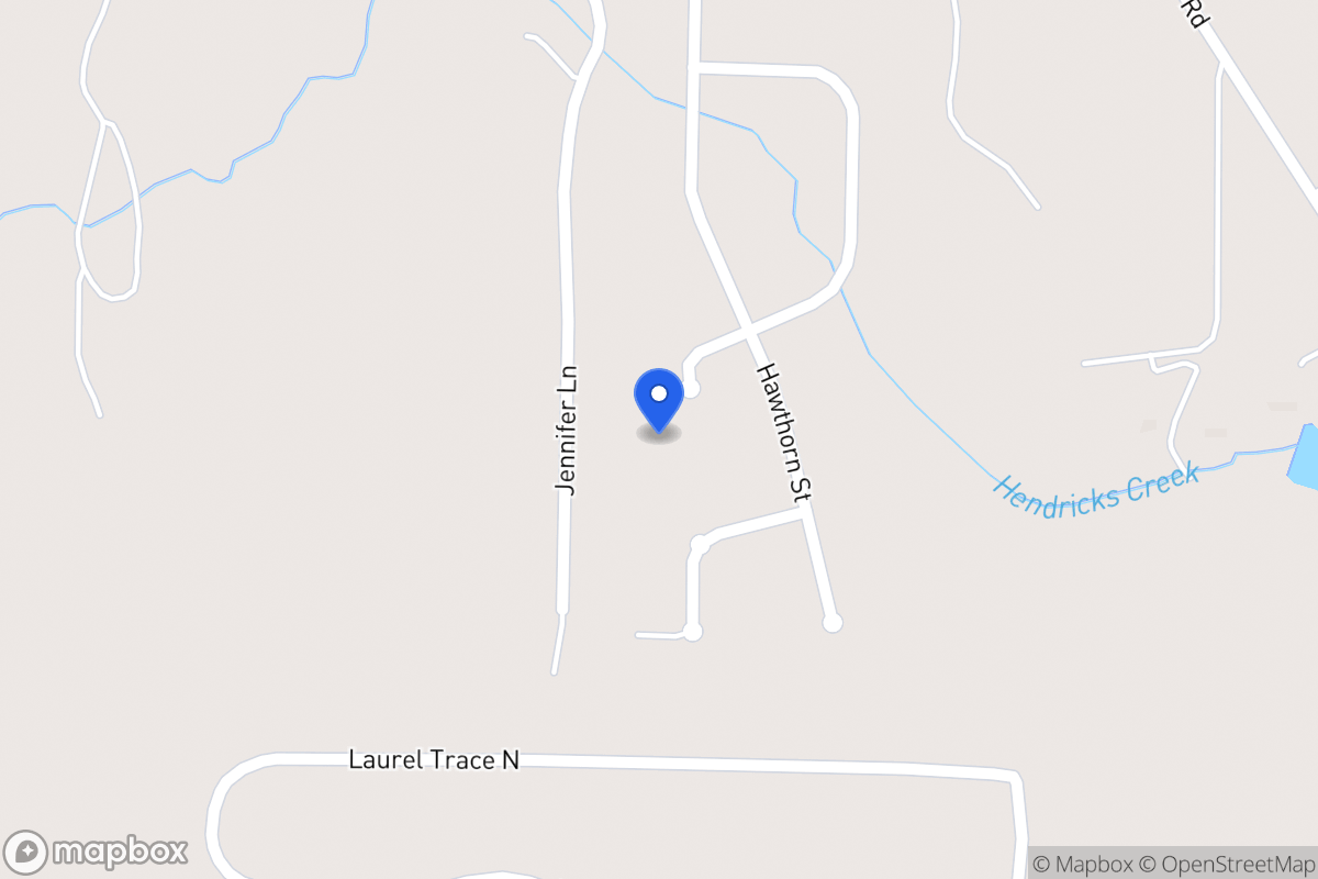 Map of 319 Birch Ct