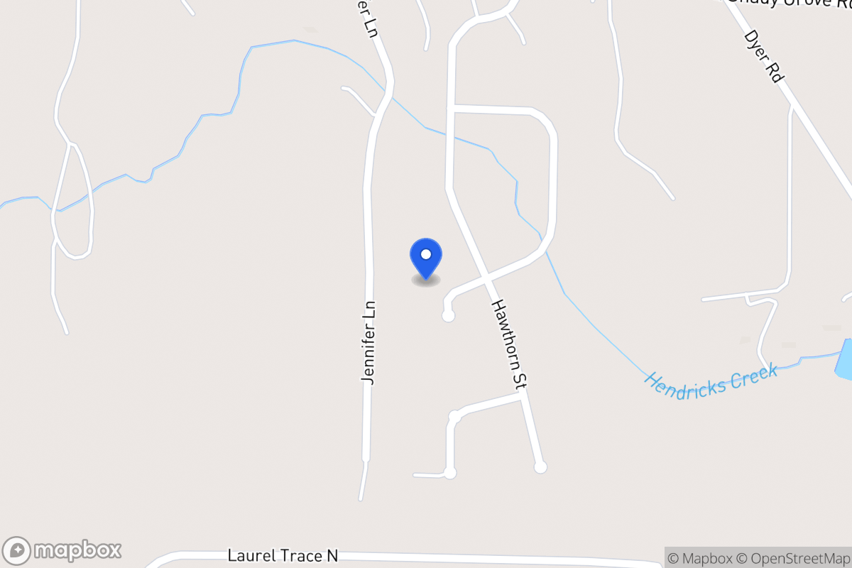 Map of 307 Birch Ct