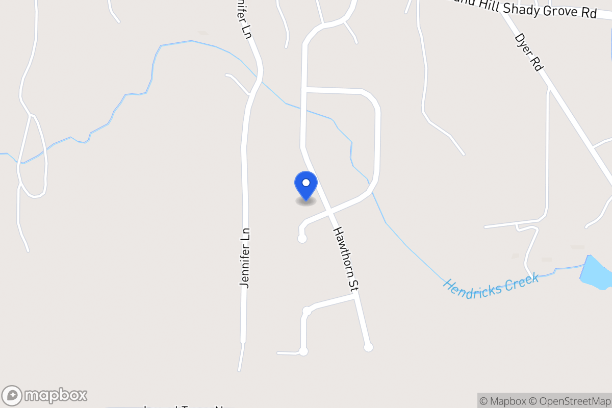 Map of 301 Birch Ct