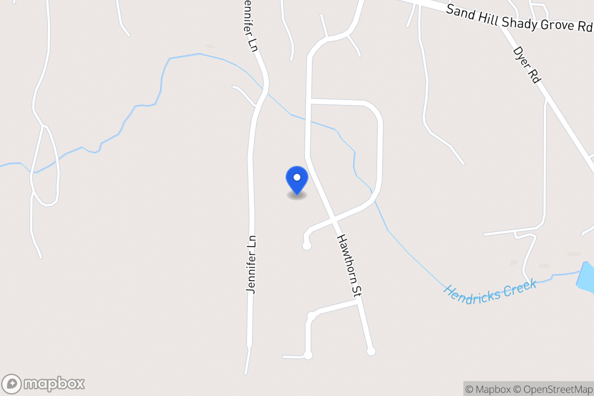 Map of 143 Hawthorn Dr