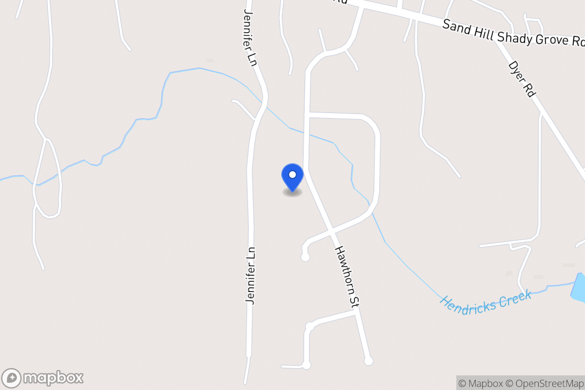 Map of 137 Hawthorn Dr