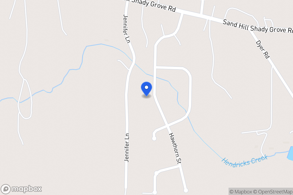 Map of 131 Hawthorn Dr