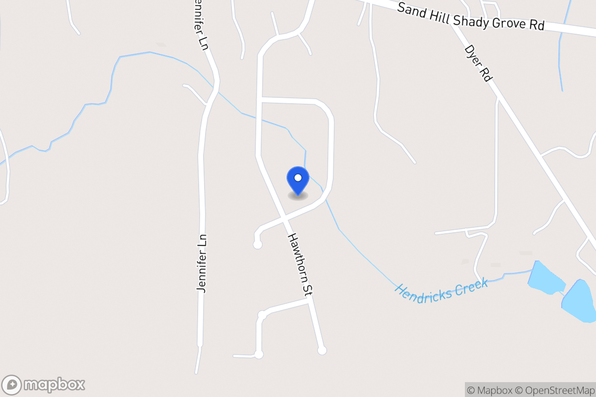 Map of 265 Thornberry Cir