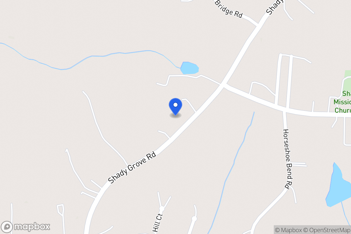 Map of 2950 Shady Grove Rd