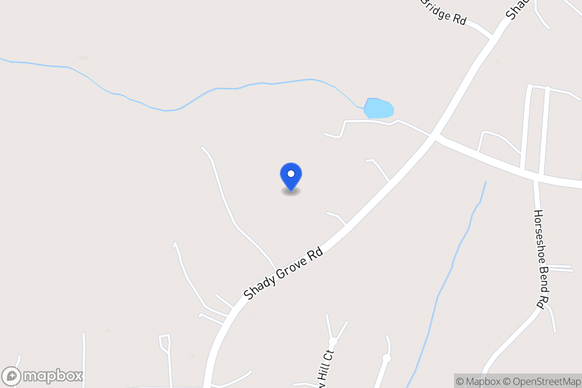 Map of 2930 Shady Grove Rd