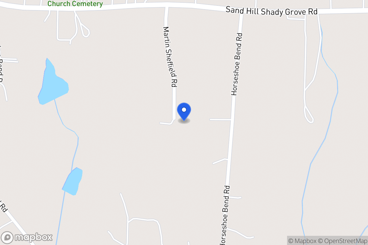 Map of 120 Martin Sheffield Rd
