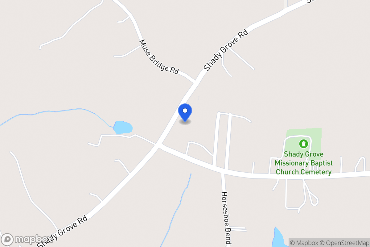 Map of 3062 Shady Grove Rd