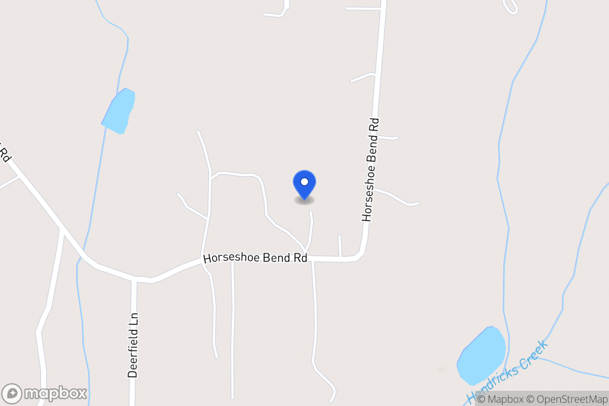 Map of 450 Horseshoe Bend Rd