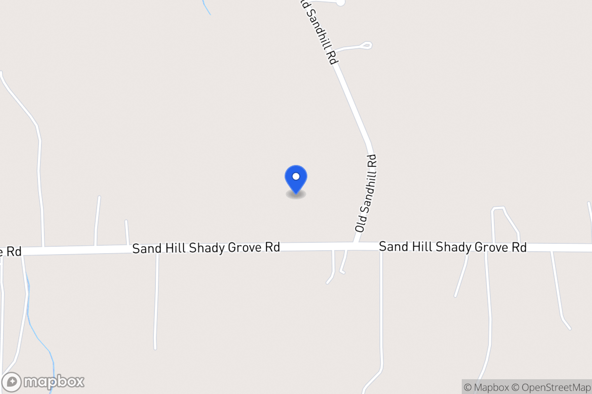 Map of 811 Sandhill Shady Grove Rd