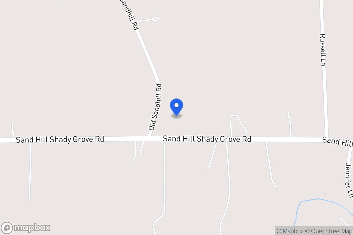 Map of 121 Old Sandhill Rd
