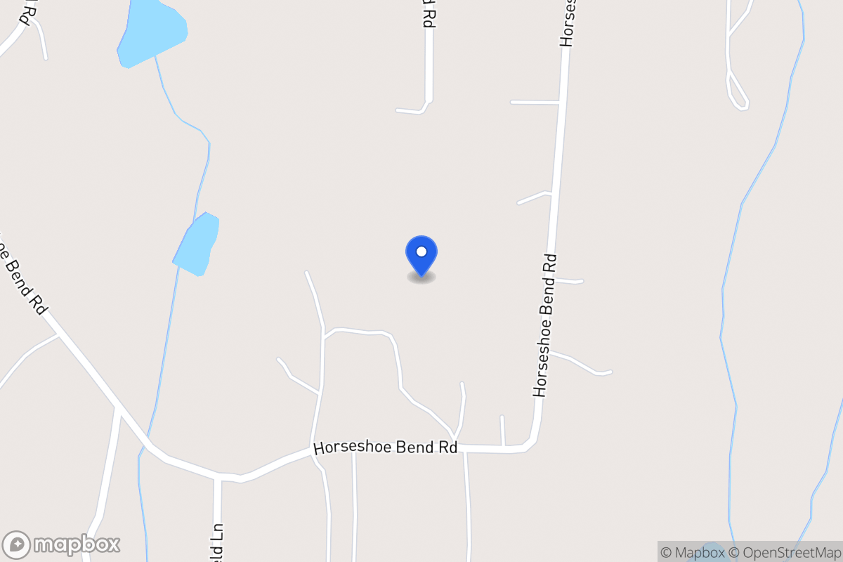 Map of 420 Horseshoe Bend Rd